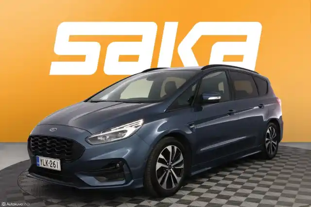 Sininen Tila-auto, Ford S-Max – YLK-261