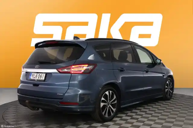 Sininen Tila-auto, Ford S-Max – YLK-261