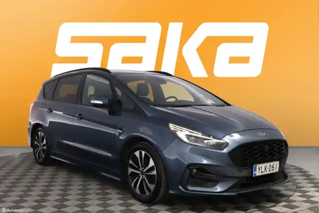 Sininen Tila-auto, Ford S-Max – YLK-261