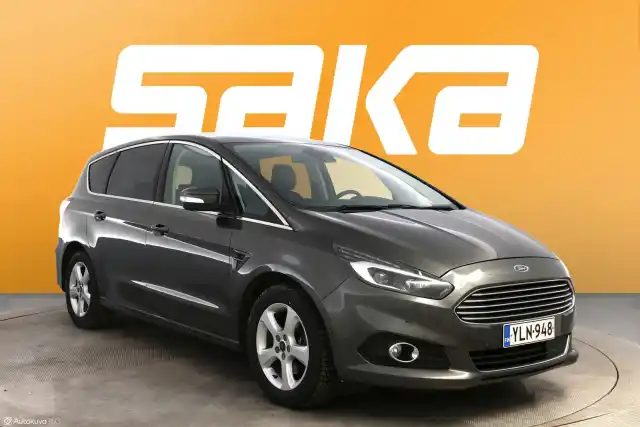 Harmaa Tila-auto, Ford S-Max – YLN-948