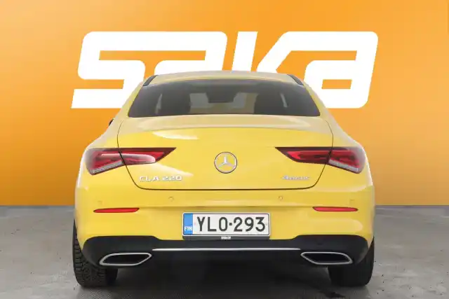 Keltainen Coupe, Mercedes-Benz CLA – YLO-293