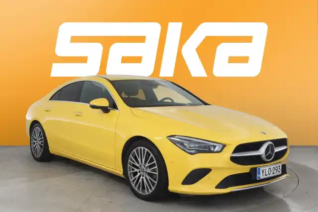 Keltainen Coupe, Mercedes-Benz CLA – YLO-293