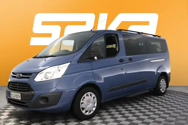 Sininen Tila-auto, Ford TOURNEO CUSTOM – YLO-829