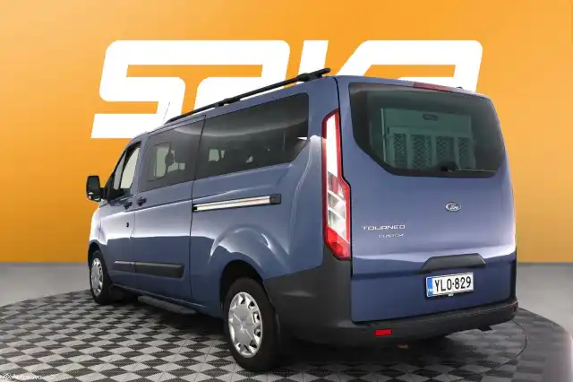 Sininen Tila-auto, Ford TOURNEO CUSTOM – YLO-829