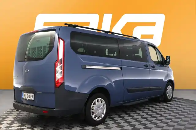 Sininen Tila-auto, Ford TOURNEO CUSTOM – YLO-829