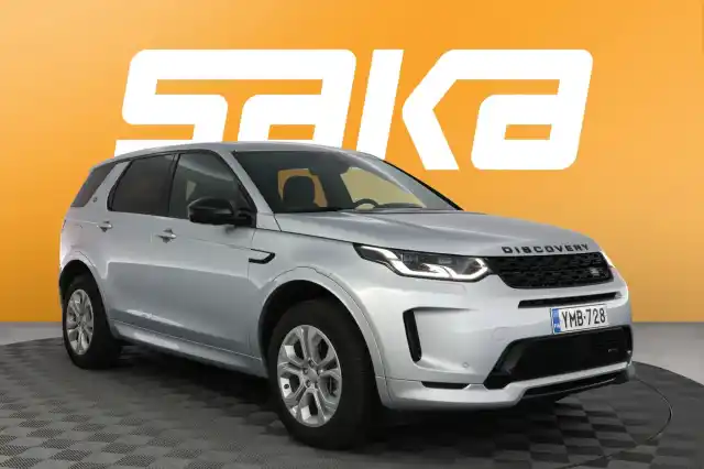 Harmaa Maastoauto, Land Rover Discovery Sport – YMB-728