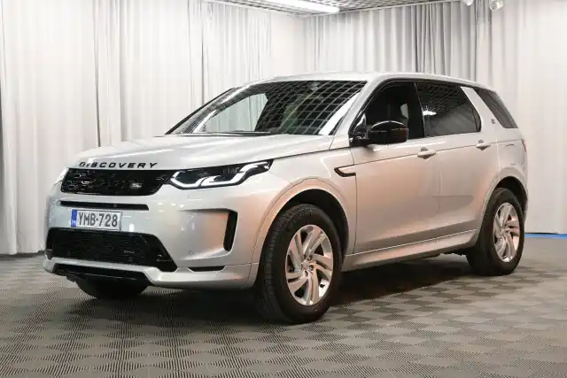 Harmaa Maastoauto, Land Rover Discovery Sport – YMB-728