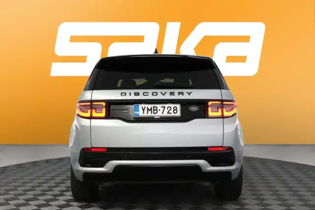 Harmaa Maastoauto, Land Rover Discovery Sport – YMB-728