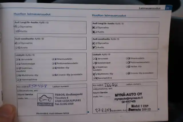 Hopea Sedan, Audi A4 – YVJ-389