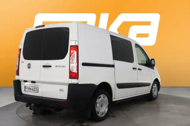 Valkoinen Pakettiauto, Fiat Scudo – YVM-453