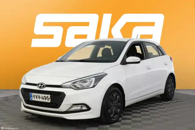 Valkoinen Viistoperä, Hyundai I20 – YVV-495