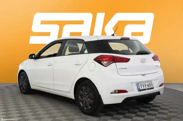Valkoinen Viistoperä, Hyundai I20 – YVV-495