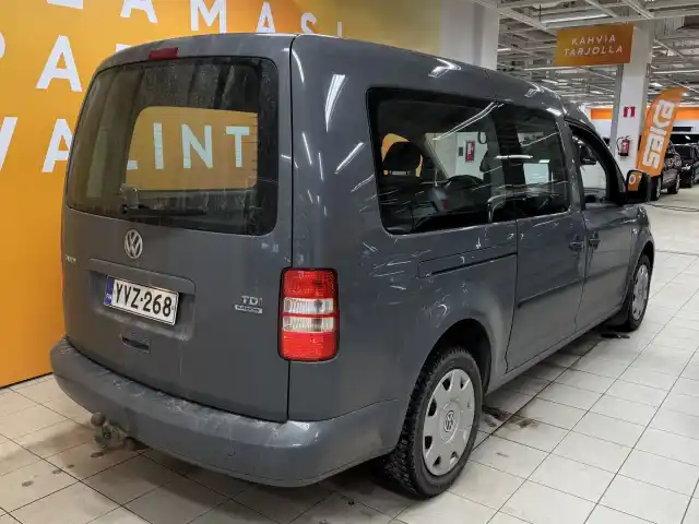 Harmaa Tila-auto, Volkswagen Caddy Maxi – YVZ-268