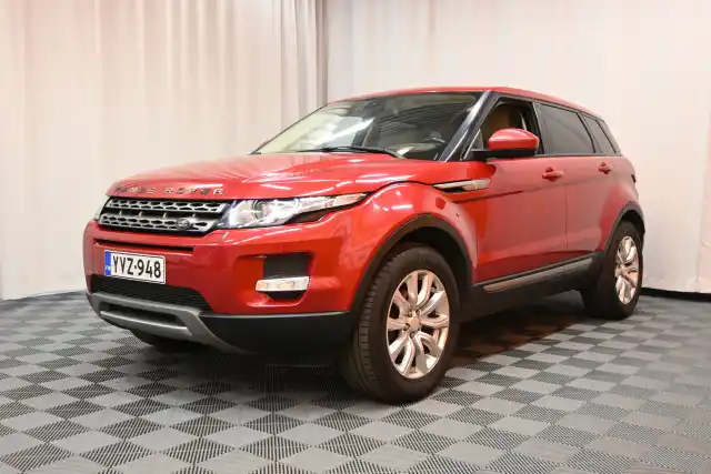 Punainen Maastoauto, Land Rover Range Rover Evoque – YVZ-948