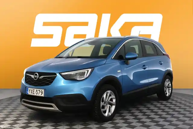 Sininen Maastoauto, Opel Crossland X – YXE-379