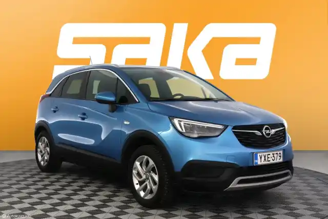 Sininen Maastoauto, Opel Crossland X – YXE-379