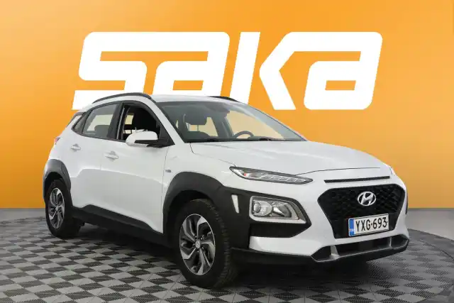 Valkoinen Maastoauto, Hyundai KONA – YXG-693