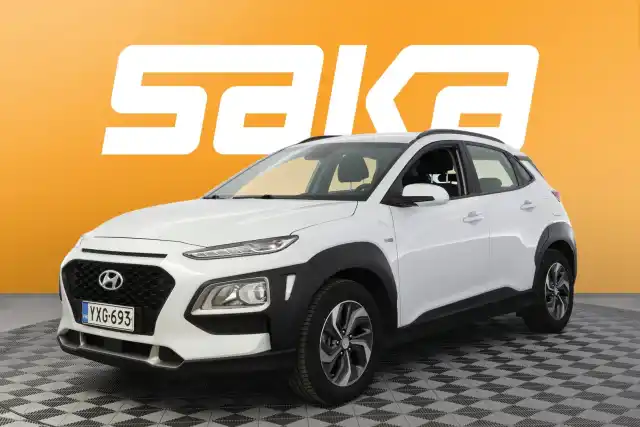 Valkoinen Maastoauto, Hyundai KONA – YXG-693