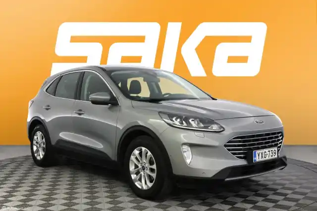 Harmaa Maastoauto, Ford Kuga – YXG-739