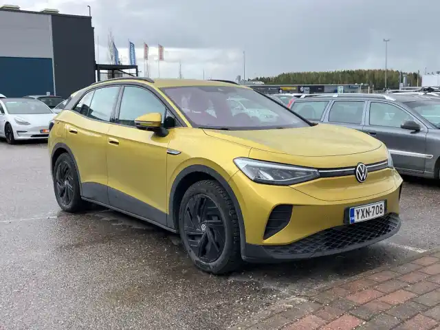 Keltainen Maastoauto, Volkswagen ID.4 – YXN-708