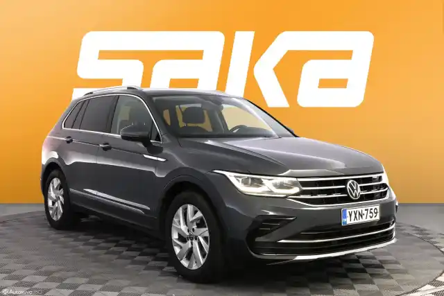 Harmaa Maastoauto, Volkswagen Tiguan – YXN-759