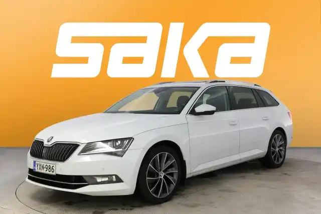 Valkoinen Farmari, Skoda Superb – YXN-986