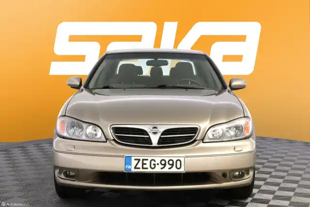 Beige Sedan, Nissan Maxima – ZEG-990