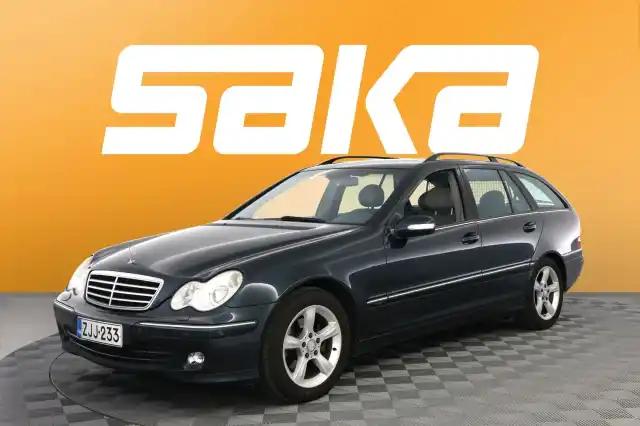 Musta Henkilöauto, Mercedes-Benz C – ZJJ-233