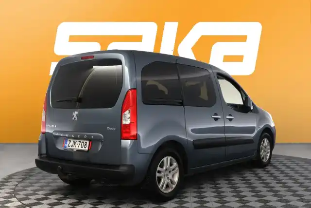 Harmaa Tila-auto, Peugeot Partner – ZJK-708