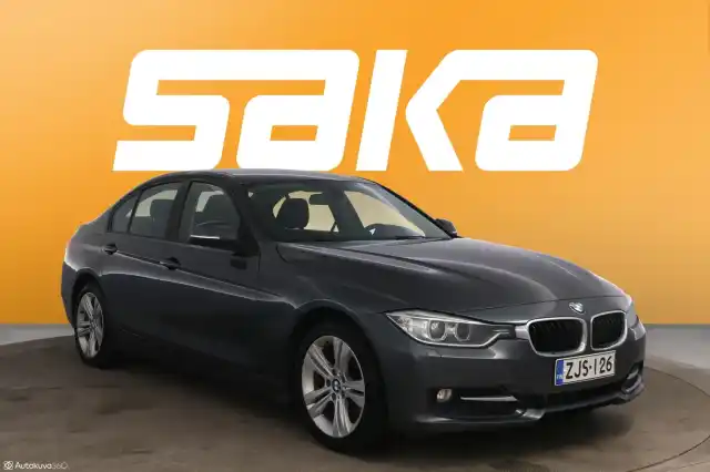 Harmaa Sedan, BMW 318 – ZJS-126