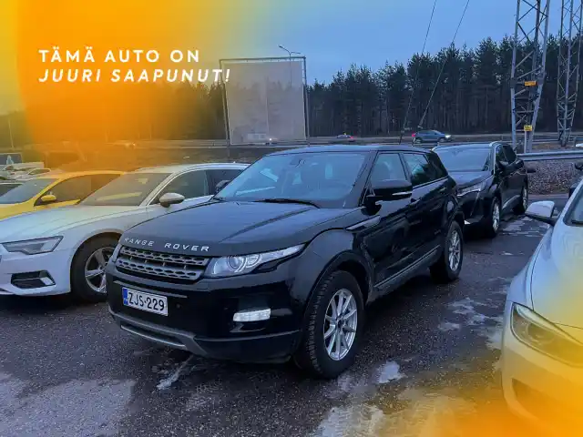 Musta Maastoauto, Land Rover Range Rover Evoque – ZJS-229