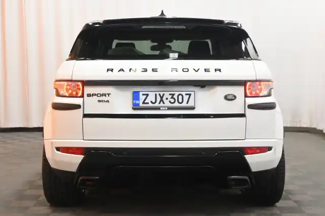 Valkoinen Maastoauto, Land Rover Range Rover Evoque – ZJX-307