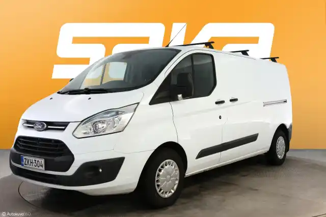 Valkoinen Pakettiauto, Ford Transit Custom – ZKH-304