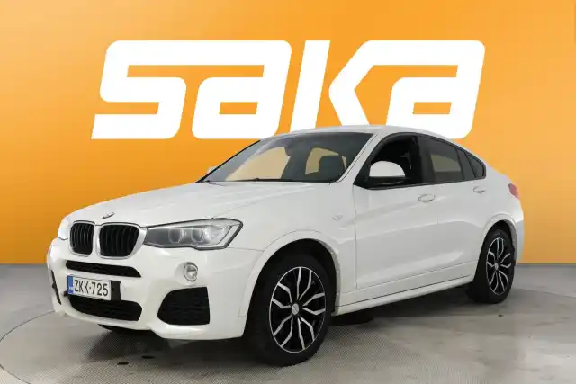 Valkoinen Maastoauto, BMW X4 – ZKK-725