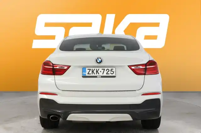 Valkoinen Maastoauto, BMW X4 – ZKK-725