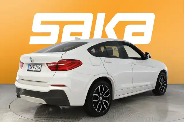 Valkoinen Maastoauto, BMW X4 – ZKK-725