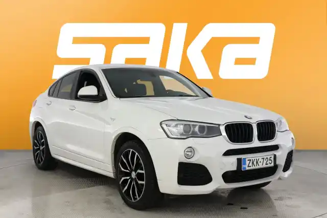 Valkoinen Maastoauto, BMW X4 – ZKK-725