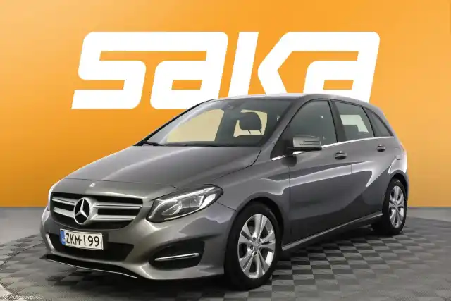 Harmaa Tila-auto, Mercedes-Benz B – ZKM-199