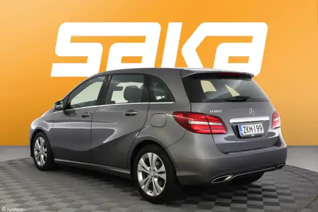 Harmaa Tila-auto, Mercedes-Benz B – ZKM-199