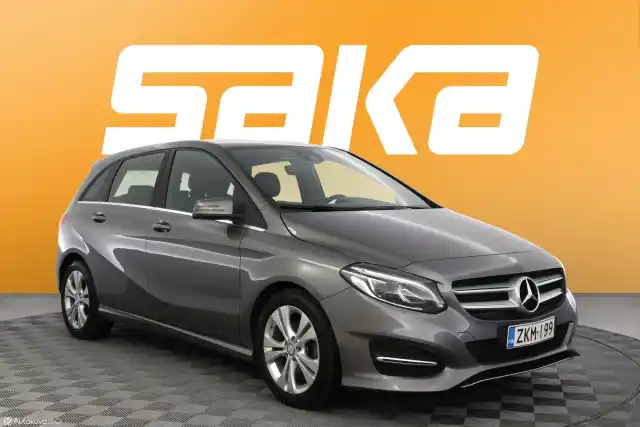 Harmaa Tila-auto, Mercedes-Benz B – ZKM-199