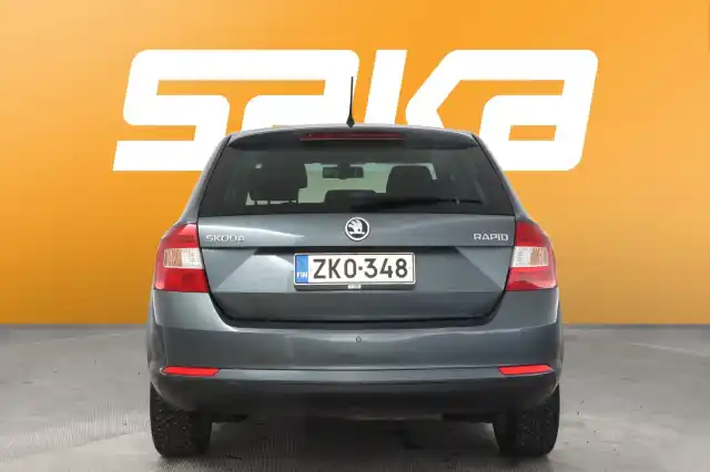 Harmaa Viistoperä, Skoda Rapid – ZKO-348