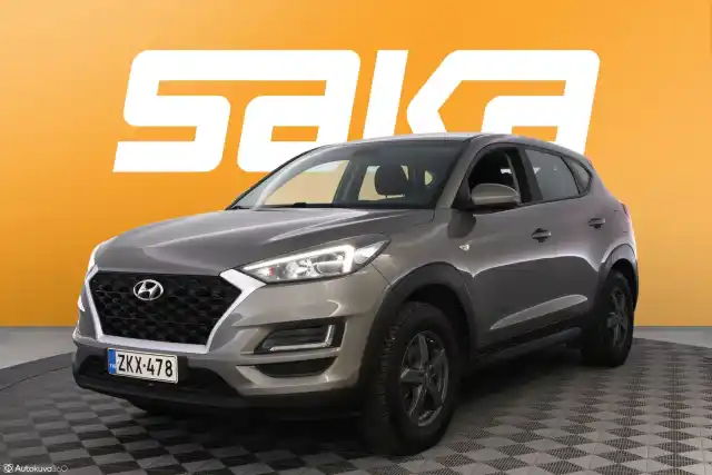 Harmaa Maastoauto, Hyundai Tucson – ZKX-478