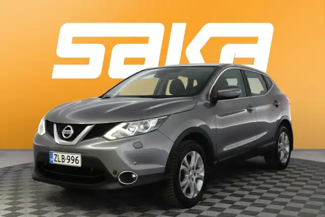 Harmaa Maastoauto, Nissan Qashqai – ZLB-996