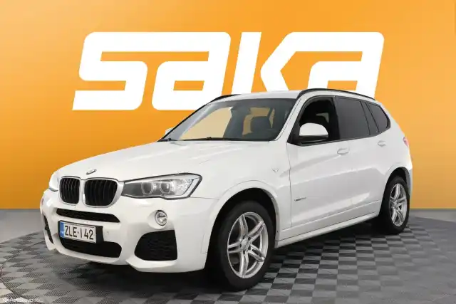 Valkoinen Maastoauto, BMW X3 – ZLE-142