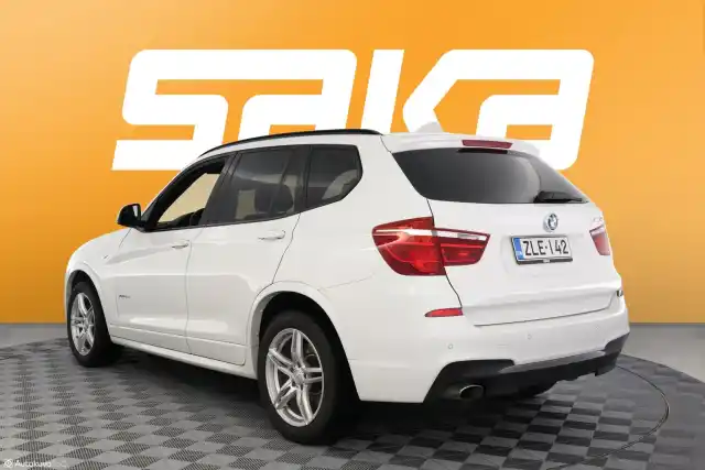 Valkoinen Maastoauto, BMW X3 – ZLE-142