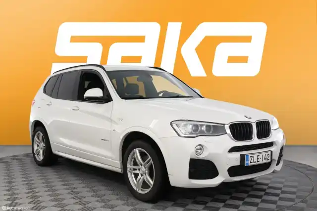 Valkoinen Maastoauto, BMW X3 – ZLE-142