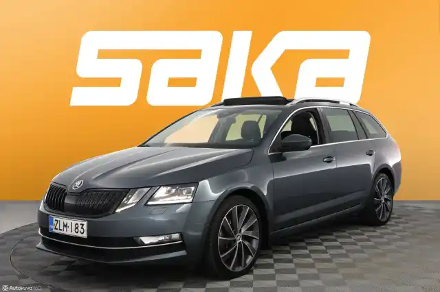 Harmaa Farmari, Skoda Octavia – ZLM-183