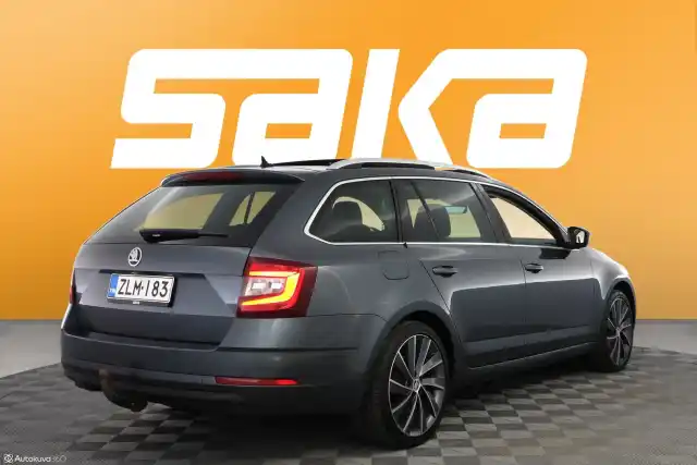 Harmaa Farmari, Skoda Octavia – ZLM-183