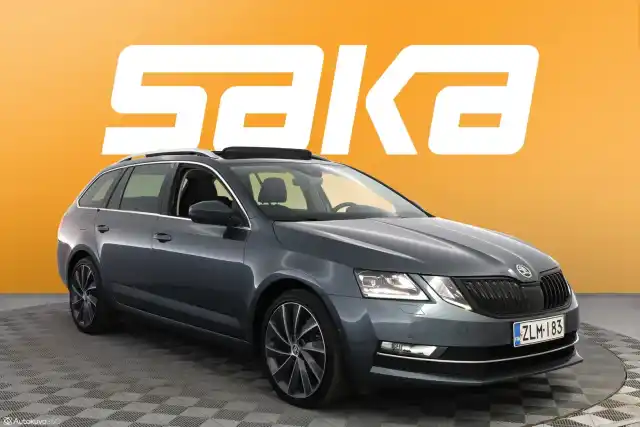 Harmaa Farmari, Skoda Octavia – ZLM-183