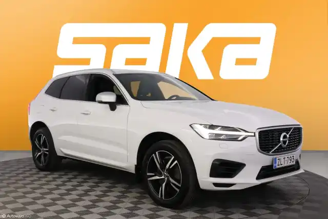 Valkoinen Maastoauto, Volvo XC60 – ZLT-793